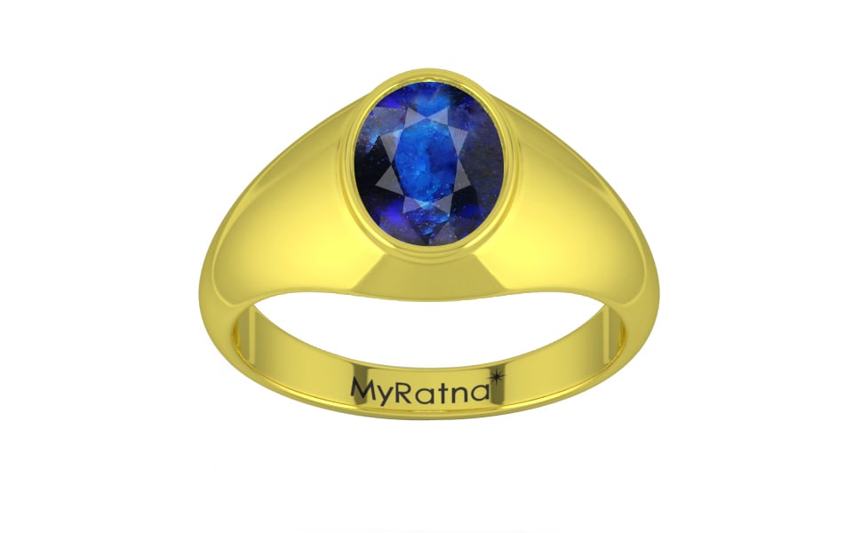 Panchdhatu Thailand Blue Sapphire Ring Rare Quality (R12)