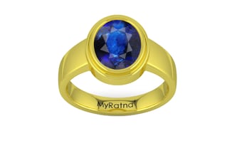 Panchdhatu Thailand Blue Sapphire Ring Rare Quality (R3)
