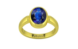 Panchdhatu Thailand Blue Sapphire Ring Rare Quality (R6)
