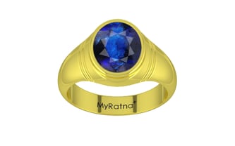 Panchdhatu Thailand Blue Sapphire Ring Rare Quality (R7)