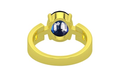 Panchdhatu Thailand Blue Sapphire Ring Rare Quality (R8)