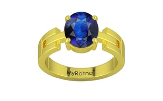 Panchdhatu Thailand Blue Sapphire Ring Rare Quality (R8)