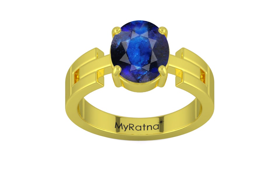 Panchdhatu Thailand Blue Sapphire Ring Rare Quality (R8)