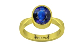 Panchdhatu Thailand Blue Sapphire Ring Rare Quality (R9)