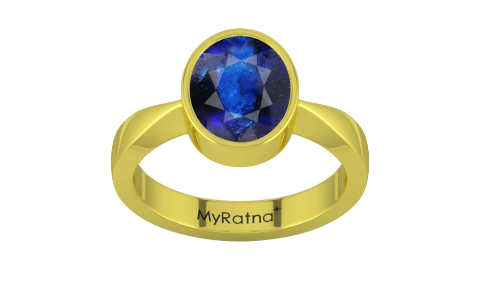Panchdhatu Thailand Blue Sapphire Ring Rare Quality (R9)