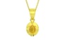 Panchdhatu Thailand Yellow Sapphire Pendant Fine Quality (P11)