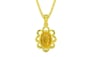Panchdhatu Thailand Yellow Sapphire Pendant Fine Quality (P3)
