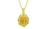 Panchdhatu Thailand Yellow Sapphire Pendant Fine Quality (P5)