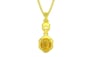Panchdhatu Thailand Yellow Sapphire Pendant Fine Quality (P6)