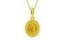 Panchdhatu Thailand Yellow Sapphire Pendant Fine Quality (P7)