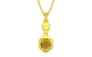 Panchdhatu Thailand Yellow Sapphire Pendant Prime Quality (P6)