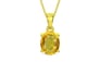 Panchdhatu Thailand Yellow Sapphire Pendant Rare Quality (P10)