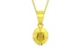 Panchdhatu Thailand Yellow Sapphire Pendant Rare Quality (P11)