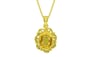 Panchdhatu Thailand Yellow Sapphire Pendant Rare Quality (P5)