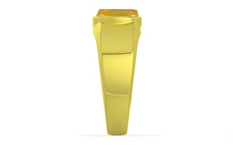 Panchdhatu Thailand Yellow Sapphire Ring Fine Quality (R10)