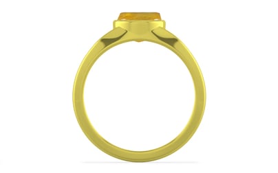 Panchdhatu Thailand Yellow Sapphire Ring Fine Quality (R10)