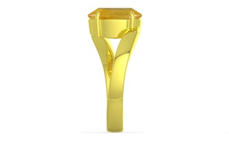 Panchdhatu Thailand Yellow Sapphire Ring Fine Quality (R2)
