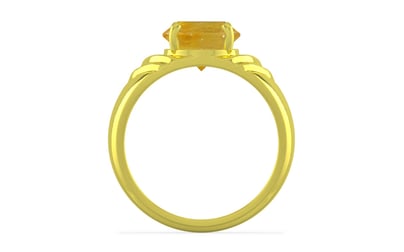 Panchdhatu Thailand Yellow Sapphire Ring Fine Quality (R4)