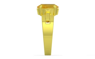 Panchdhatu Thailand Yellow Sapphire Ring Fine Quality (R8)