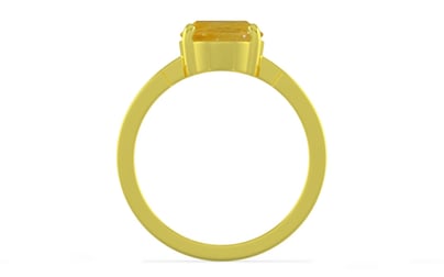 Panchdhatu Thailand Yellow Sapphire Ring Fine Quality (R8)