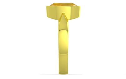 Panchdhatu Thailand Yellow Sapphire Ring Fine Quality (R9)