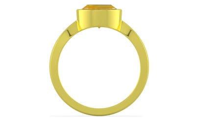 Panchdhatu Thailand Yellow Sapphire Ring Fine Quality (R9)