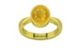 Panchdhatu Thailand Yellow Sapphire Ring Fine Quality (R9)