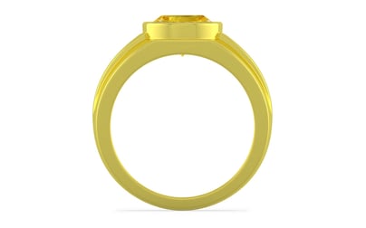 Panchdhatu Thailand Yellow Sapphire Ring Limited Quality (R1)
