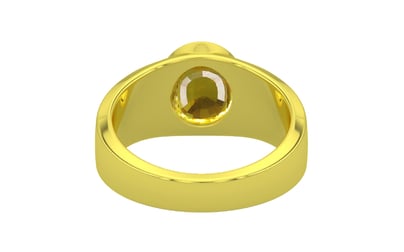 Panchdhatu Thailand Yellow Sapphire Ring Limited Quality (R10)