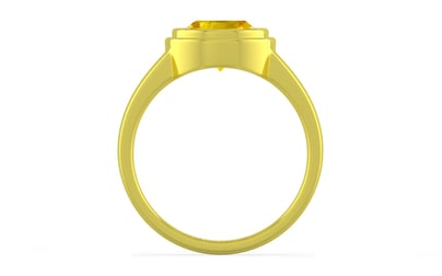 Panchdhatu Thailand Yellow Sapphire Ring Limited Quality (R3)