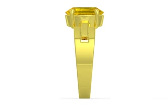 Panchdhatu Thailand Yellow Sapphire Ring Limited Quality (R8)