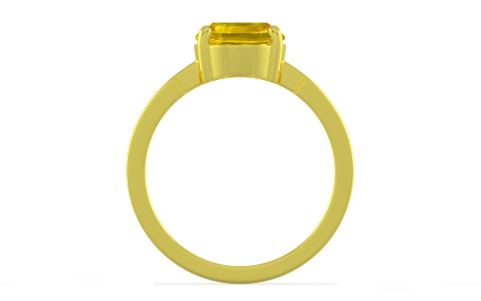 Panchdhatu Thailand Yellow Sapphire Ring Limited Quality (R8)