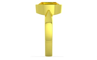 Panchdhatu Thailand Yellow Sapphire Ring Limited Quality (R9)