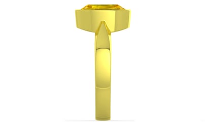 Panchdhatu Thailand Yellow Sapphire Ring Limited Quality (R9)