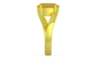 Panchdhatu Thailand Yellow Sapphire Ring Prime Quality (R2)