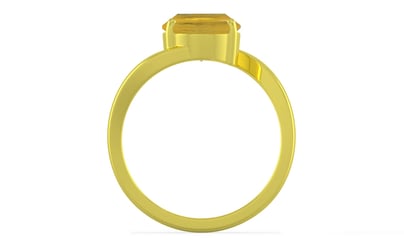 Panchdhatu Thailand Yellow Sapphire Ring Prime Quality (R2)