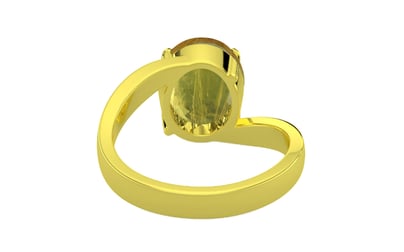 Panchdhatu Thailand Yellow Sapphire Ring Prime Quality (R2)