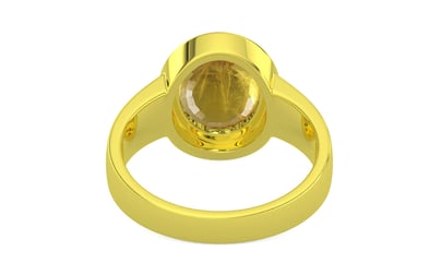 Panchdhatu Thailand Yellow Sapphire Ring Prime Quality (R3)