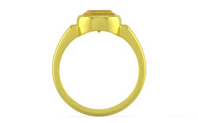 Panchdhatu Thailand Yellow Sapphire Ring Prime Quality (R6)