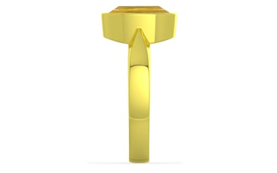 Panchdhatu Thailand Yellow Sapphire Ring Prime Quality (R9)