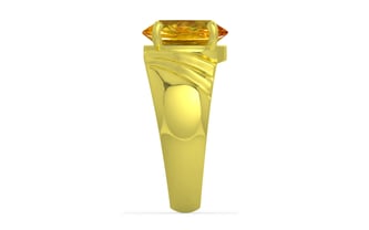 Panchdhatu Thailand Yellow Sapphire Ring Rare Quality (R4)