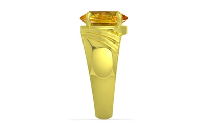 Panchdhatu Thailand Yellow Sapphire Ring Rare Quality (R4)