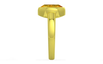 Panchdhatu Thailand Yellow Sapphire Ring Rare Quality (R6)