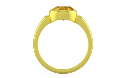 Panchdhatu Thailand Yellow Sapphire Ring Rare Quality (R6)