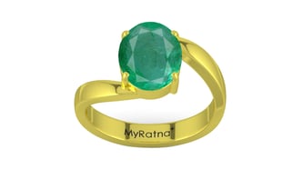 Panchdhatu Zambian Emerald Ring Limited Quality (R2)
