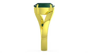 Panchdhatu Zambian Emerald Ring Prime Quality (R2)