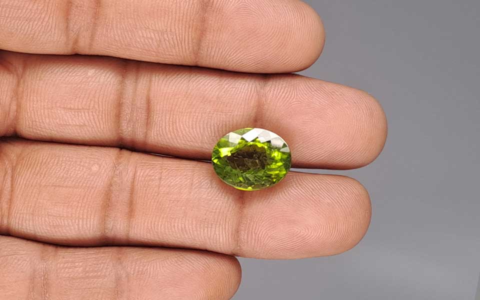 Peridot - 8.87 Carat Rare Quality PDT-14544