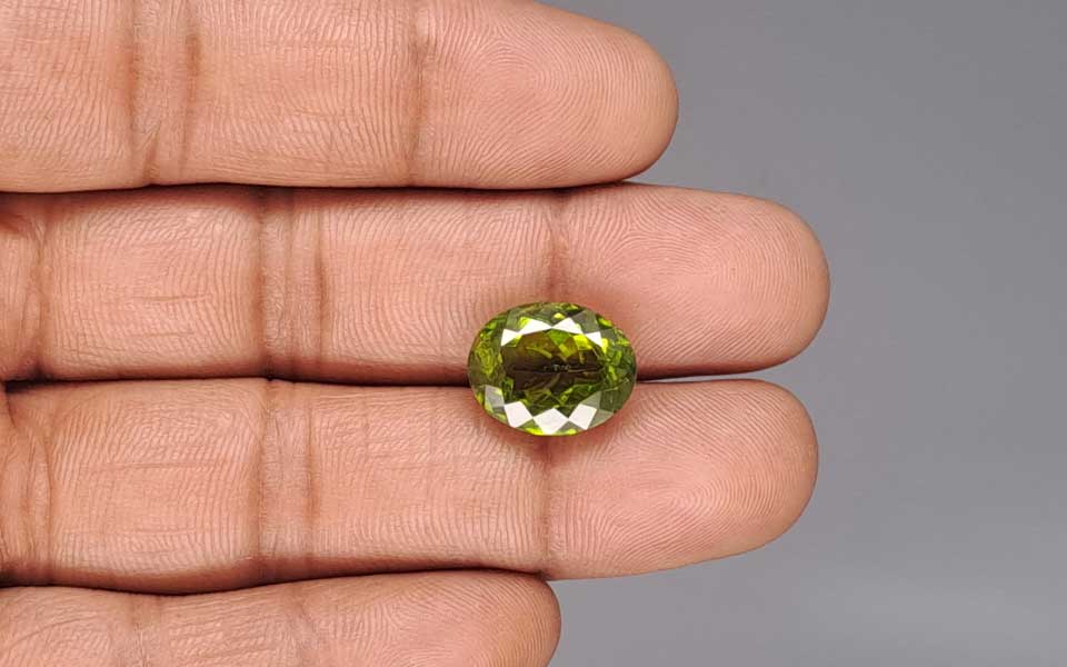 Peridot - 9.89 Carat Rare Quality PDT-14545