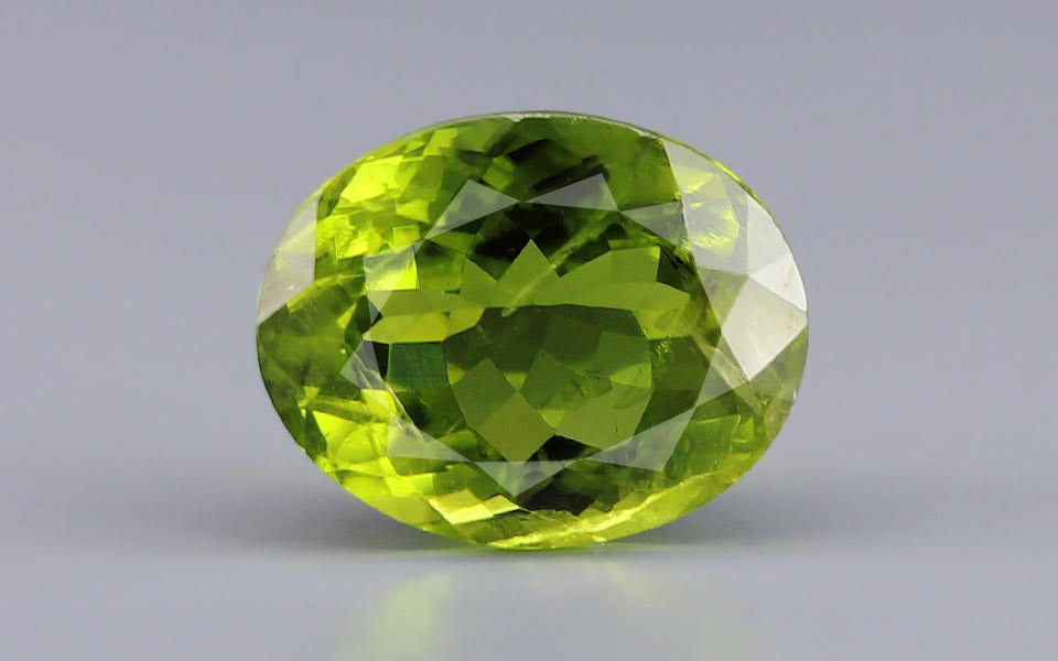 Peridot - 9.89 Carat Rare Quality PDT-14545