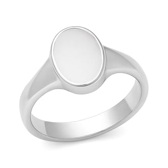 Premium Sterling Silver Opal Men’s Ring